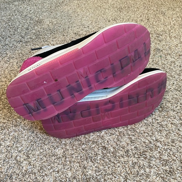 Municipal Origin Sneakers Shoes Size 7 / 7.5 Pink White Black - Picture 3 of 8